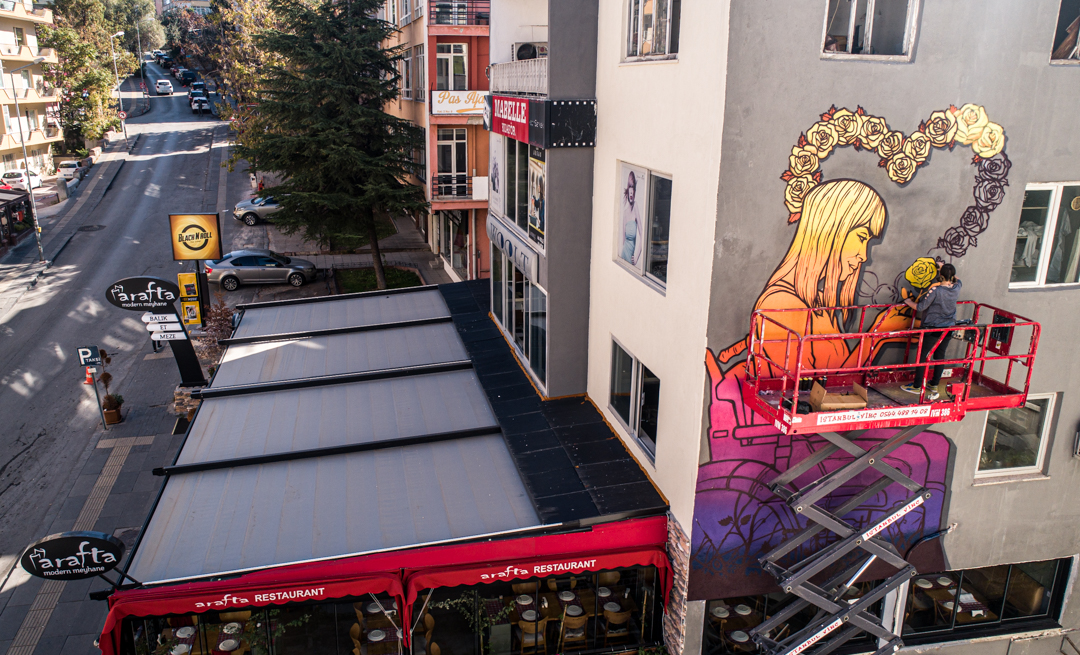 Mural Ankara, engelli kadınların hikayesini aktarıyor - Atölye BİA