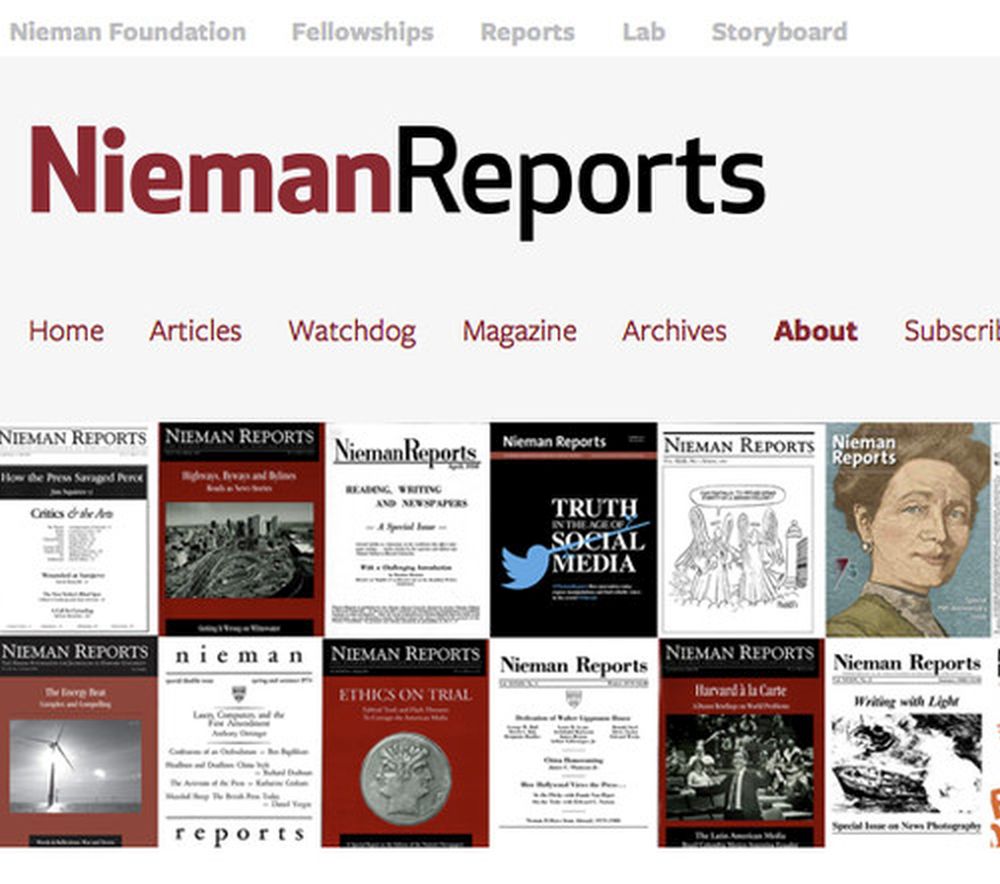 Platform: Nieman Reports