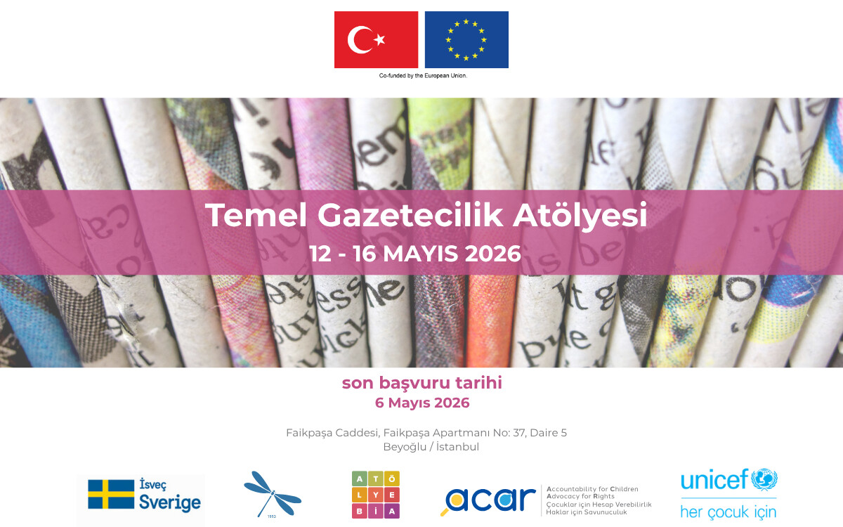 Atölye BİA’dan Temel Gazetecilik Atölyesi’ne çağrı