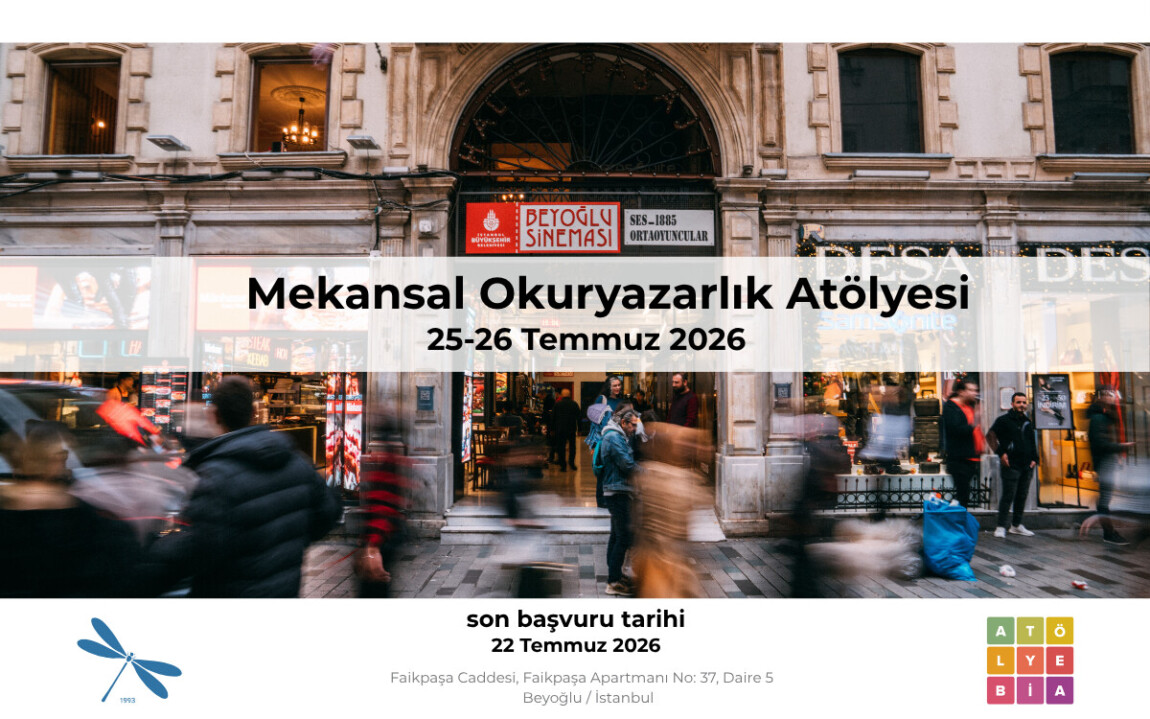 Atölye BİA’dan Mekânsal Okuryazarlık Atölyesi’ne çağrı