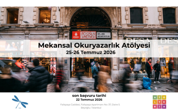Atölye BİA’dan Mekânsal Okuryazarlık Atölyesi’ne çağrı