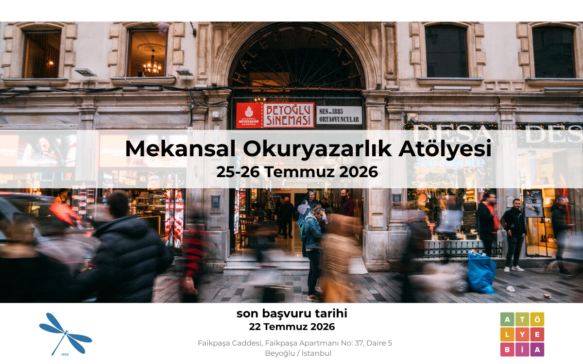 Atölye BİA’dan Mekânsal Okuryazarlık Atölyesi’ne çağrı